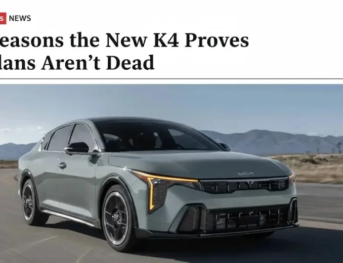 7 Reasons the New Kia K4 Proves Sedans Aren’t Dead
