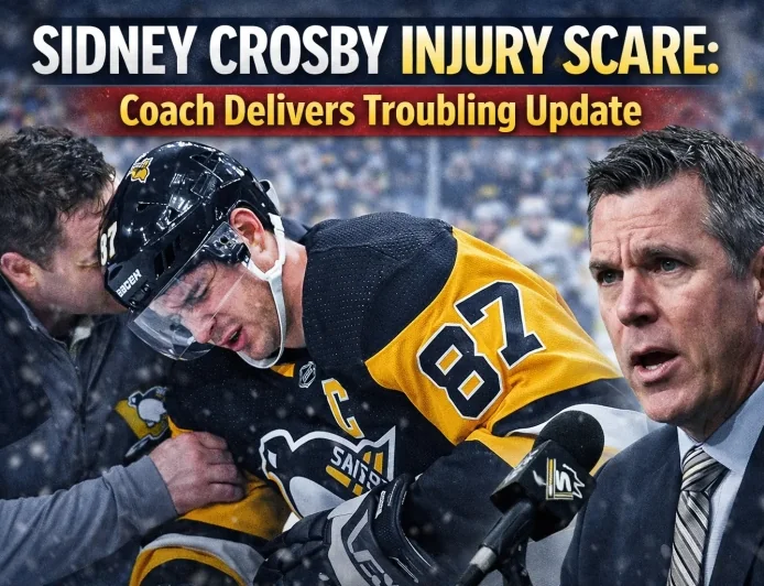 Sidney Crosby Injury Scare: Coach Delivers Troubling Update