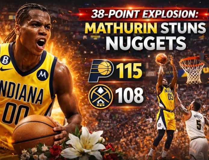 38-Point Explosion: Mathurin Stuns Nuggets