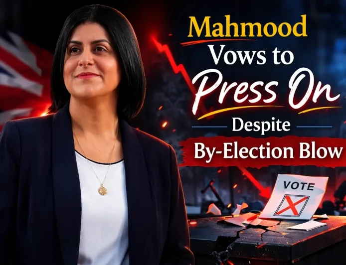 Mahmood Vows to Press On Despite By-Election Blow