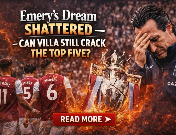 Emery’s Dream Shattered — Can Villa Still Crack the Top Five?