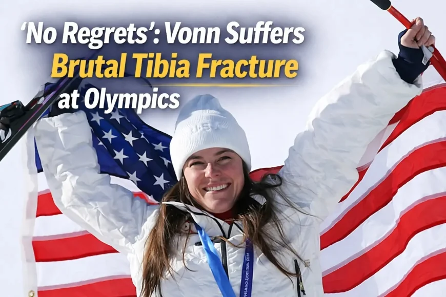 No Regrets: Vonn Suffers Brutal Tibia Fracture at Olympics - PLPL News