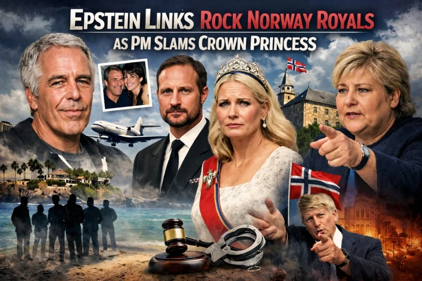 Epstein Links Rock Norway Royals as PM Slams Crown Princess