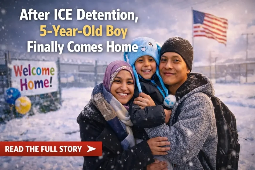 After ICE Detention, 5-Year-Old Boy Finally Comes Home