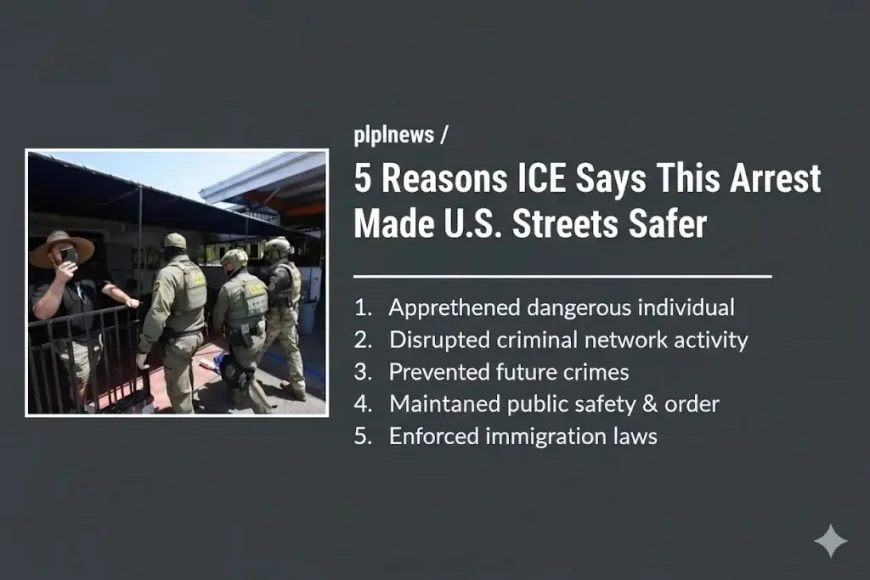 5 Reasons ICE Says This Arrest Made U.S. Streets Safer