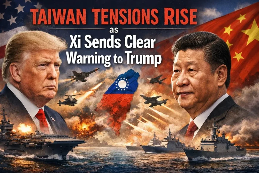 Taiwan Tensions Rise as Xi Sends Clear Warning to Trump