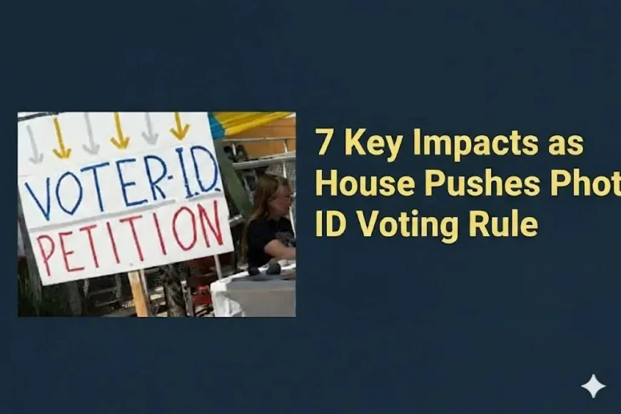 7 Key Impacts as House Pushes Photo ID Voting Rule