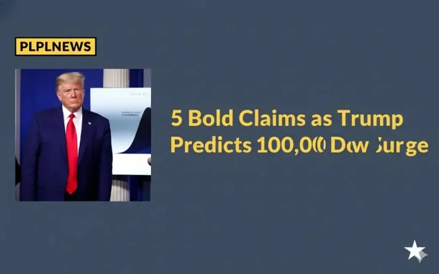 5 Bold Claims as Trump Predicts 100,000 Dow Surge