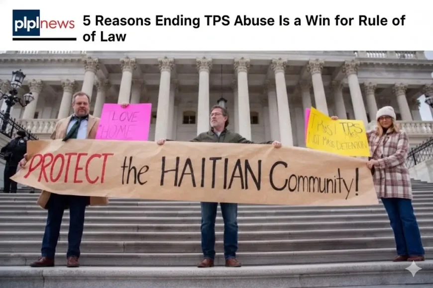 5 Reasons Ending TPS Abuse Is a Win for Rule of Law