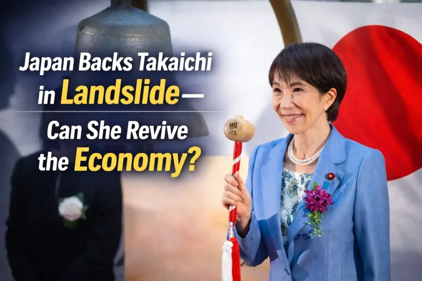 Japan Backs Takaichi in Landslide—Can She Revive the Economy?