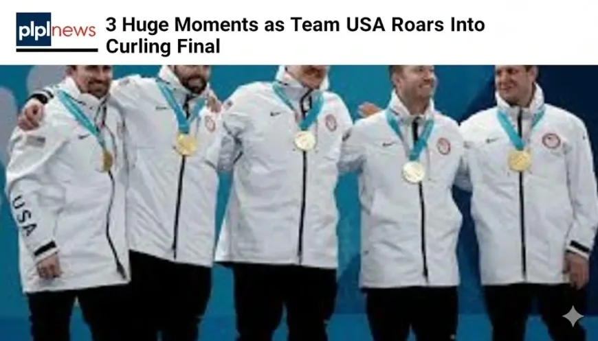 3 Huge Moments as Team USA Roars Into Curling Final