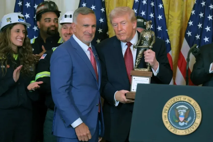Trump Touts ‘Champion of Beautiful Clean Coal’ at White House
