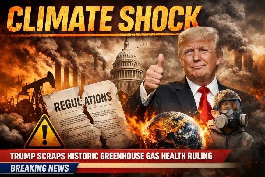 Climate Shock: Trump Scraps Historic Greenhouse Gas Health Ruling
