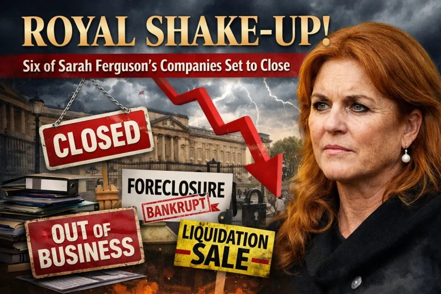 Royal Shake-Up: Six of Sarah Ferguson’s Companies Set to Close