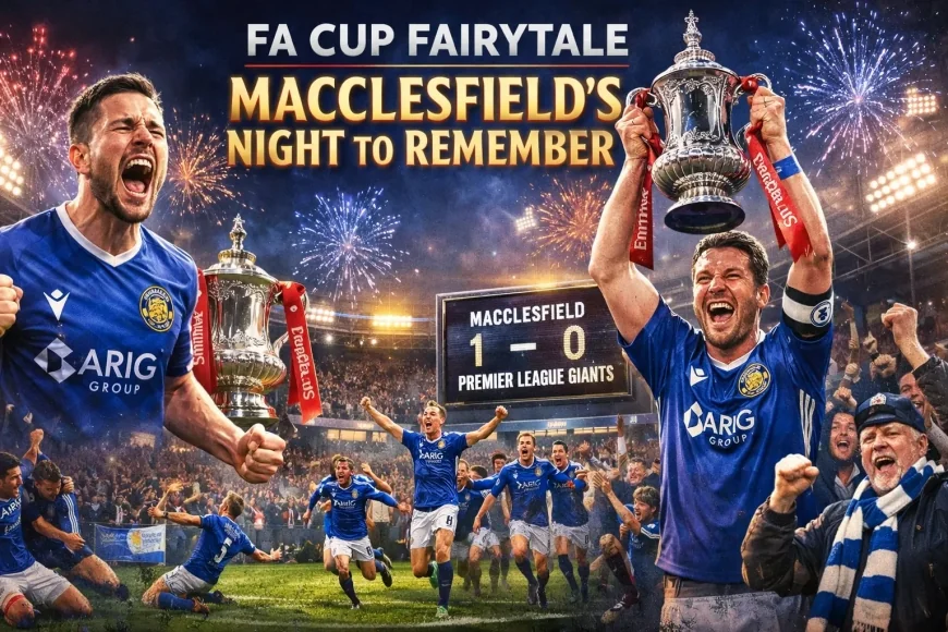 FA Cup Fairytale: Macclesfield’s Night to Remember