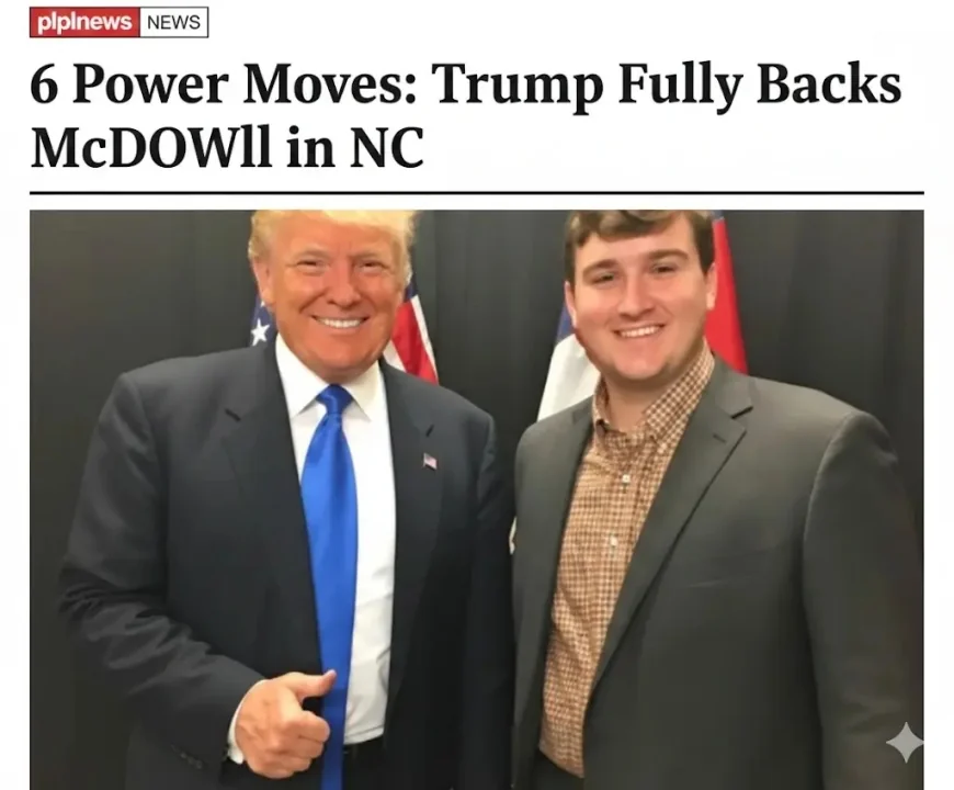 6 Power Moves Trump Fully Backs McDowell in NC