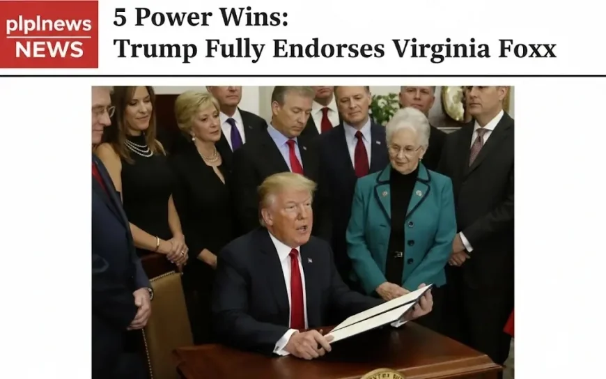 5 Power Wins: Trump Fully Endorses Virginia Foxx