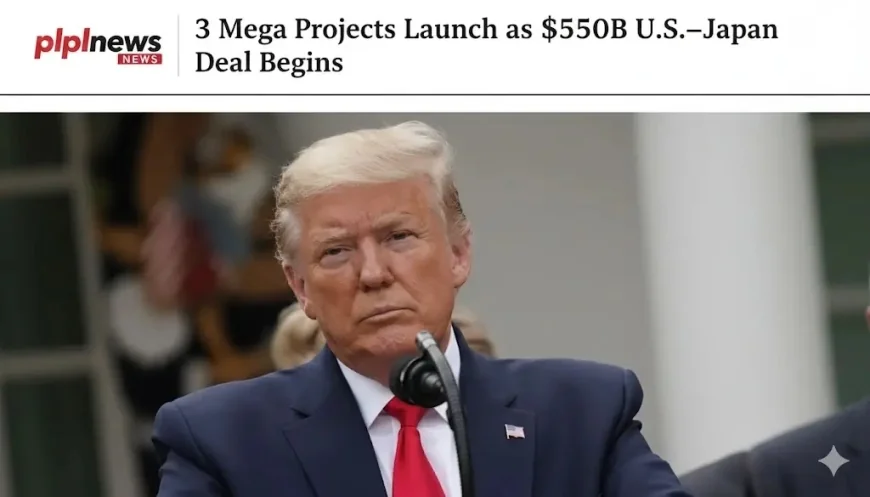 3 Mega Projects Launch as $550B U.S.–Japan Deal Begins