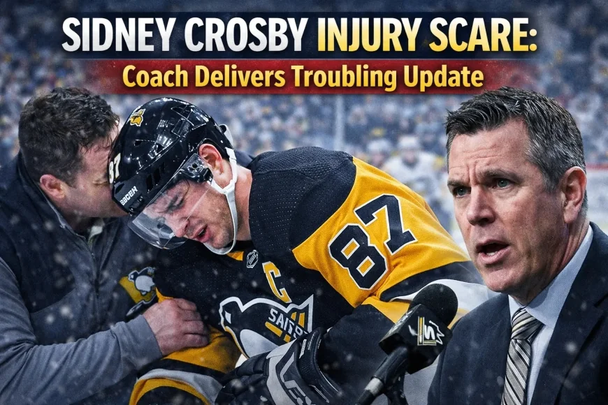 Sidney Crosby Injury Scare: Coach Delivers Troubling Update