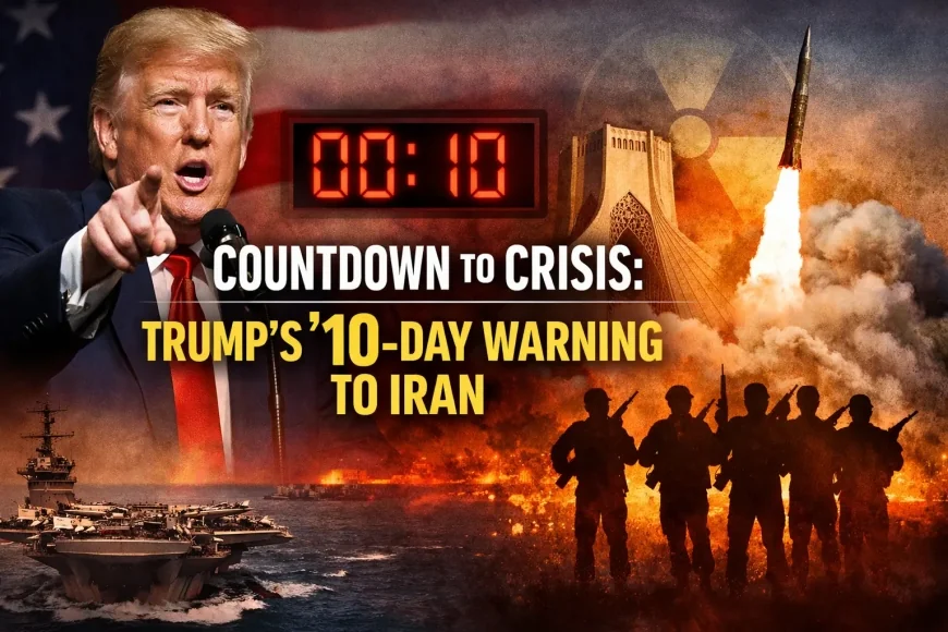 Countdown to Crisis: Trump’s 10-Day Warning to Iran