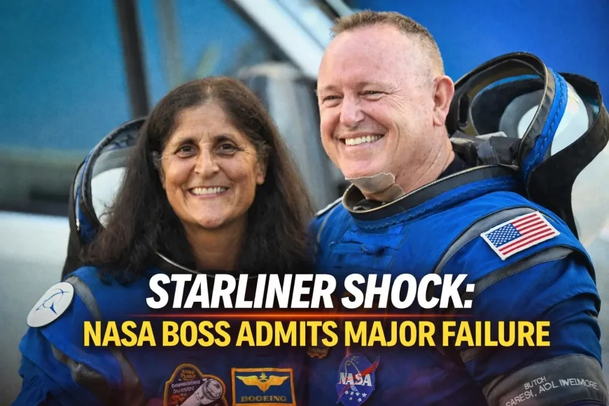 Starliner Shock: NASA Boss Admits Major Failure