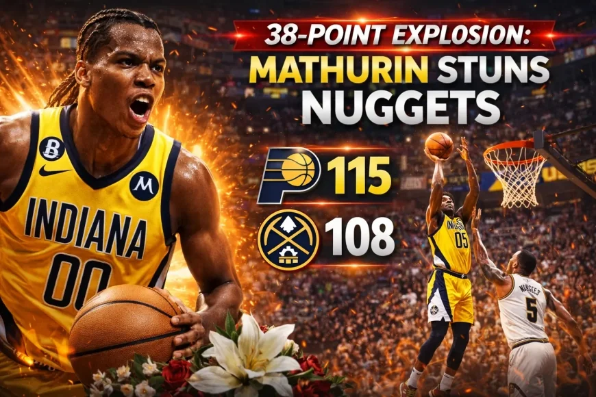 38-Point Explosion: Mathurin Stuns Nuggets
