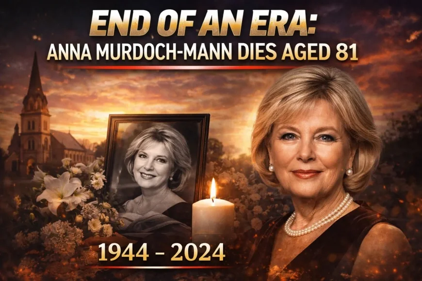 End of an Era: Anna Murdoch-Mann Dies Aged 81