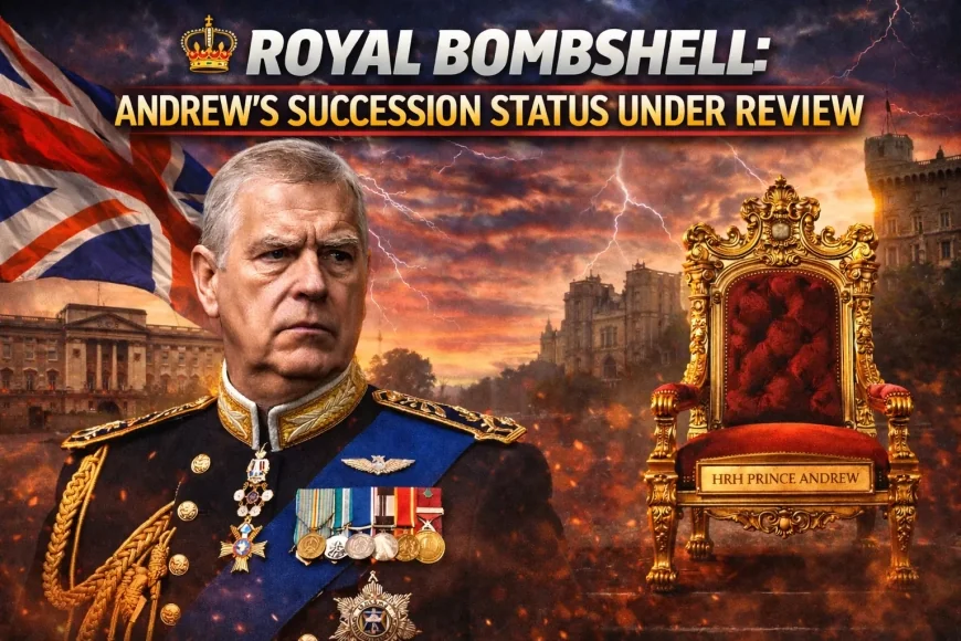 Royal Bombshell: Andrew’s Succession Status Under Review