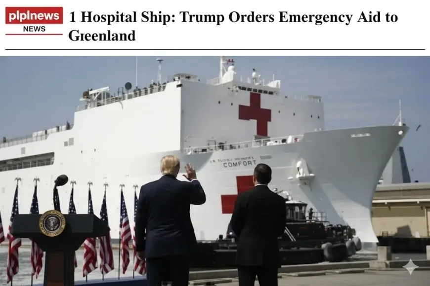 1 Hospital Ship: Trump Orders Emergency Aid to Greenland