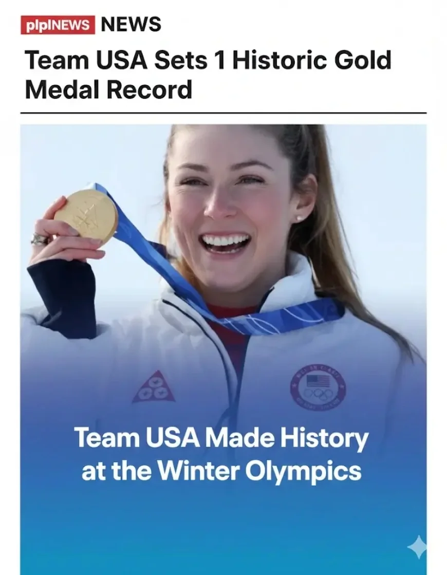 Team USA Sets 1 Historic Gold Medal Record