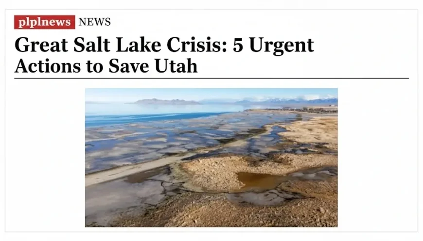Great Salt Lake Crisis: 5 Urgent Actions to Save Utah