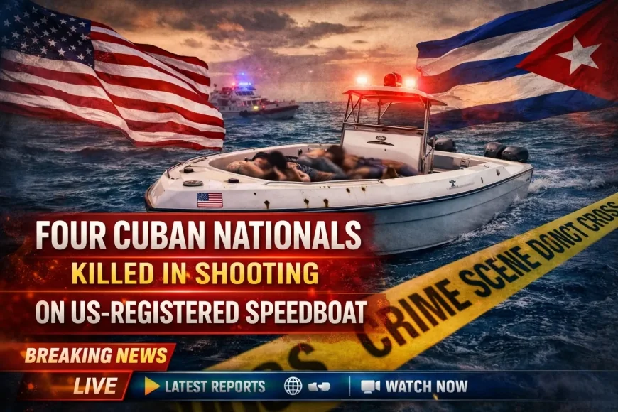 Four Cuban Nationals Killed in Shooting on US-Registered Speedboat