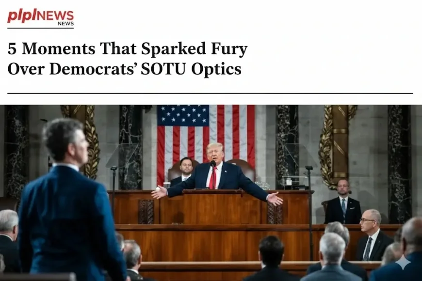 5 Moments That Sparked Fury Over Democrats’ SOTU Optics