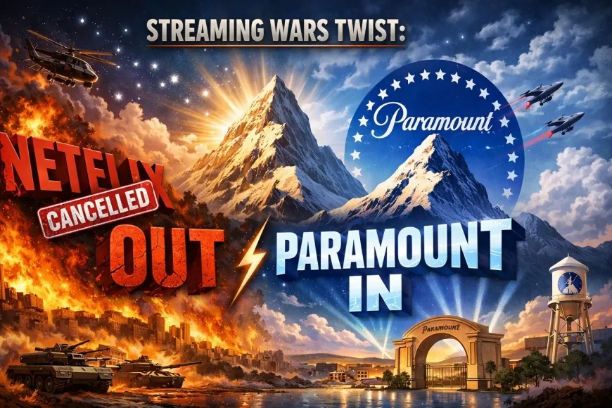 Streaming Wars Twist: Netflix Out, Paramount In