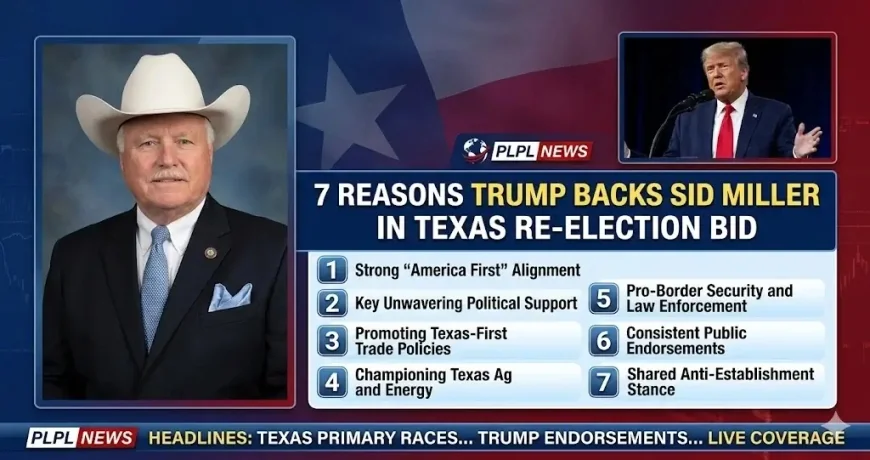 7 Reasons Trump Backs Sid Miller in Texas Re-Election Bid