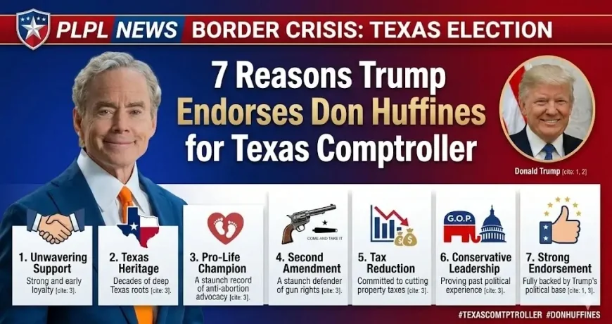 7 Reasons Trump Endorses Don Huffines for Texas Comptroller