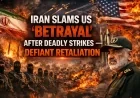 Iran Slams US ‘Betrayal’ After Deadly Strikes — Defiant Retaliation