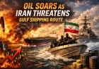 Oil Soars as Iran Threatens Gulf Shipping Route