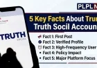 5 Key Facts About Trump’s Truth Social Account