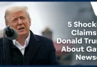 5 Shocking Claims by Donald Trump About Gavin Newsom