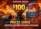 $100 Oil Shock: Prices Surge Despite Record Reserve Release