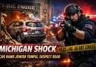Michigan Shock: Car Rams Jewish Temple, Suspect Dead