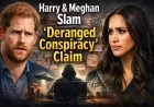 Harry & Meghan Slam ‘Deranged Conspiracy’ Claim