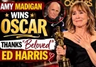 Amy Madigan Wins Oscar, Thanks ‘Beloved’ Ed Harris