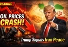 Oil Prices Crash as Trump Signals Iran Peace Talks