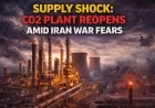 Supply Shock: CO2 Plant Reopens Amid Iran War Fears