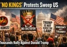“No Kings” Protests Sweep US: Thousands Rally Against Donald Trump