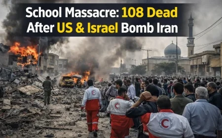 School Massacre: 108 Dead After US & Israel Bomb Iran