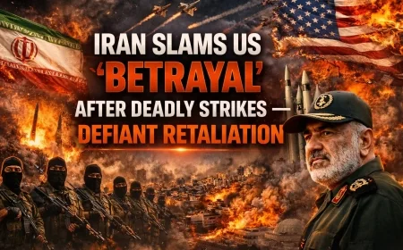 Iran Slams US ‘Betrayal’ After Deadly Strikes — Defiant Retaliation