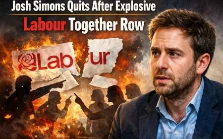 Josh Simons Quits After Explosive Labour Together Row